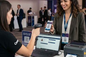 Acreditación digital para eventos, ferias, congresos y corporativos. Sistema de acreditación rápido con QR, app evento, control de acceso y RFID. Acreditá en 7 segundos con MFC. Landing pages, juegos interactivos e impresión de credenciales para eventos. Solución profesional