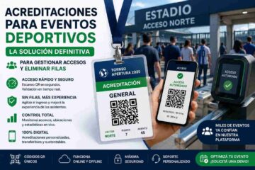 Acreditaciones para eventos deportivos: La solución definitiva para gestionar accesos y eliminar filas