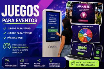 Juegos para eventos - Juegos para stand - Mantenga a sus visitantes cautivados mediante juegos para eventos. Impulse la participación, genere clientes potenciales y consiga tener impacto de su empresa. Personalice sus juegos para eventos empresariales