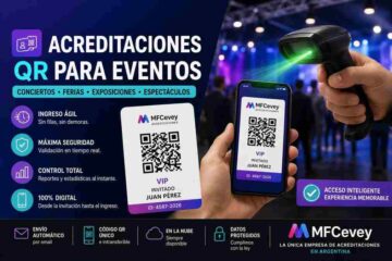 Acreditaciones QR eventos: Acreditaciones QR para eventos, conciertos, ferias, exposiciones y espectáculos