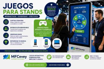 Juegos para stands y eventos en Argentina. Juegos interactivos personalizados para stands, ferias, eventos corporativos y activaciones de marca. Descubre nuestro último caso de éxito: juego para stands demo Biofilm - Juego de trivia