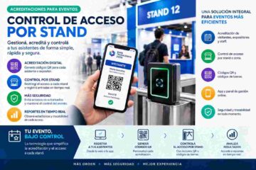 Acreditaciones para eventos y control de acceso por stand. Control de acceso para eventos con soluciones integrales y registro QR por stand. Descubre el sistema para eventos con el chekin más rápido del mercado.