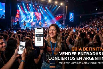 Descubrí cómo vender entradas de conciertos en Argentina sin comisiones. Cobrá con Mercado Pago, pago protegido y acreditación por QR. ¡Leé la guía!